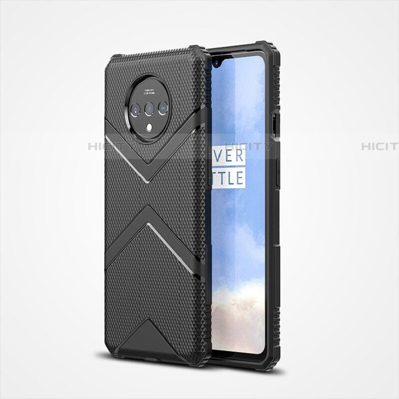 Coque Ultra Fine Silicone Souple 360 Degres Housse Etui C01 pour OnePlus 7T Noir Plus