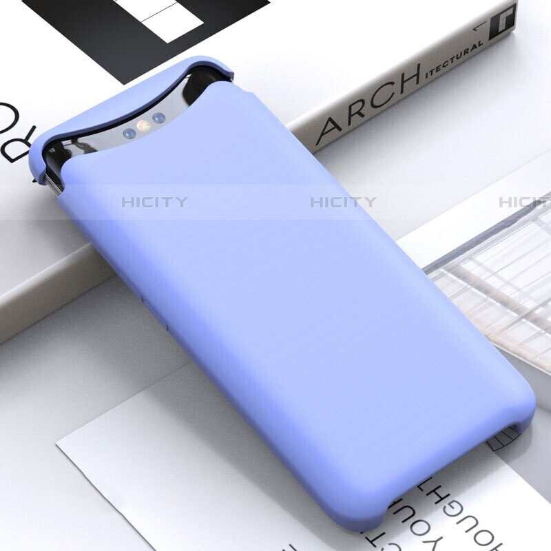 Coque Ultra Fine Silicone Souple 360 Degres Housse Etui C01 pour Oppo Find X Super Flash Edition Violet Plus