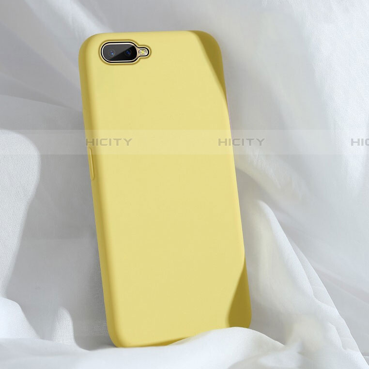 Coque Ultra Fine Silicone Souple 360 Degres Housse Etui C01 pour Oppo RX17 Neo Jaune Plus