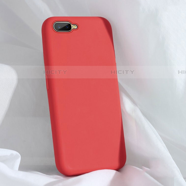 Coque Ultra Fine Silicone Souple 360 Degres Housse Etui C01 pour Oppo RX17 Neo Rouge Plus