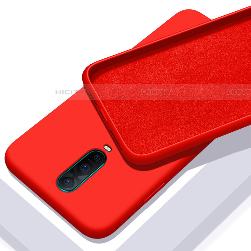 Coque Ultra Fine Silicone Souple 360 Degres Housse Etui C01 pour Oppo RX17 Pro Rouge Plus