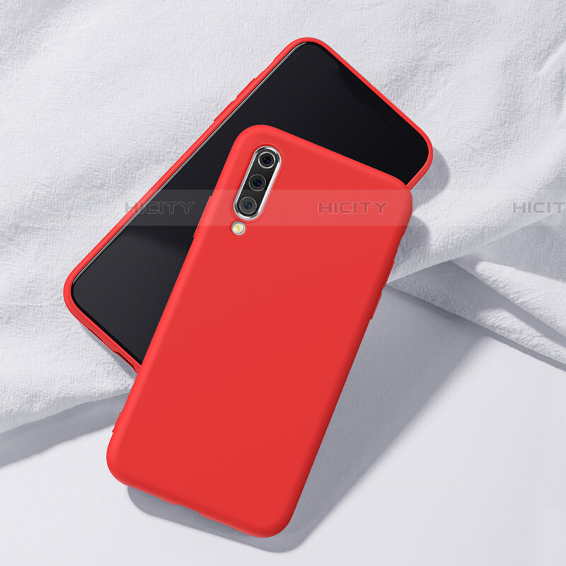 Coque Ultra Fine Silicone Souple 360 Degres Housse Etui C01 pour Samsung Galaxy A90 5G Rouge Plus