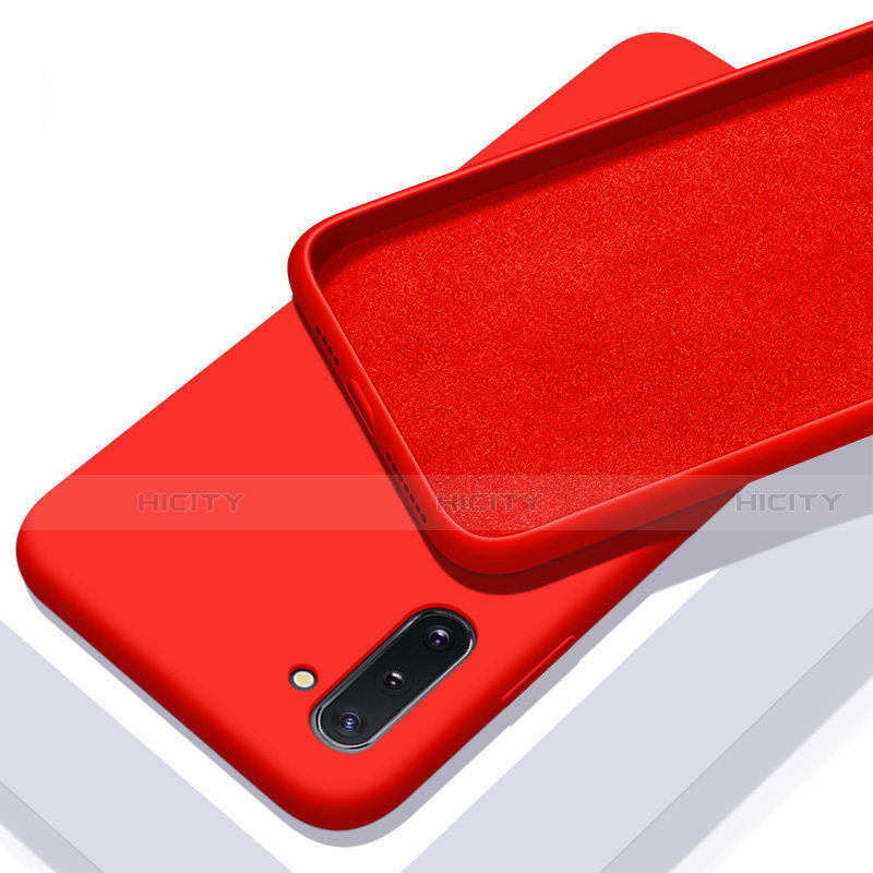 Coque Ultra Fine Silicone Souple 360 Degres Housse Etui C01 pour Samsung Galaxy Note 10 5G Rouge Plus