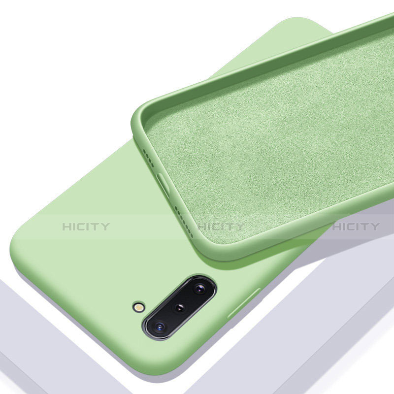 Coque Ultra Fine Silicone Souple 360 Degres Housse Etui C01 pour Samsung Galaxy Note 10 5G Vert Plus