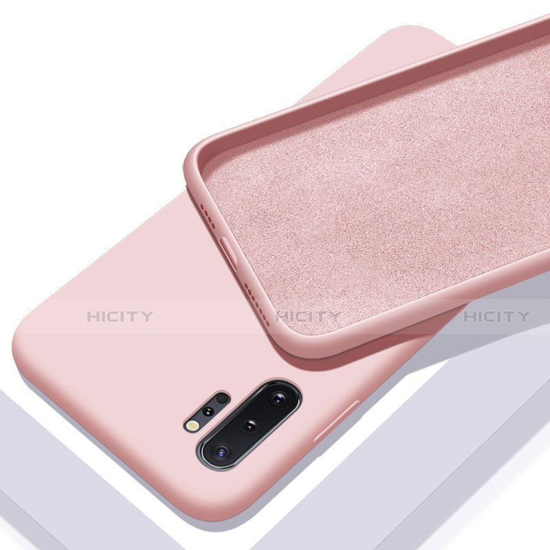 Coque Ultra Fine Silicone Souple 360 Degres Housse Etui C01 pour Samsung Galaxy Note 10 Plus 5G Rose Plus