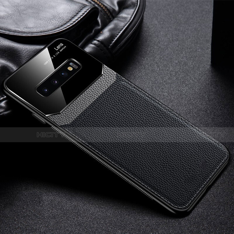 Coque Ultra Fine Silicone Souple 360 Degres Housse Etui C01 pour Samsung Galaxy S10 Noir Plus