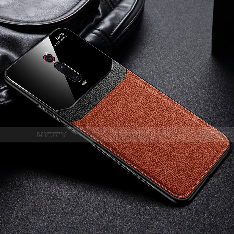 Coque Ultra Fine Silicone Souple 360 Degres Housse Etui C01 pour Xiaomi Mi 9T Marron Plus