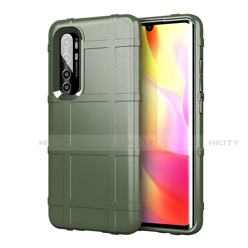 Coque Ultra Fine Silicone Souple 360 Degres Housse Etui C01 pour Xiaomi Mi Note 10 Lite Vert Plus