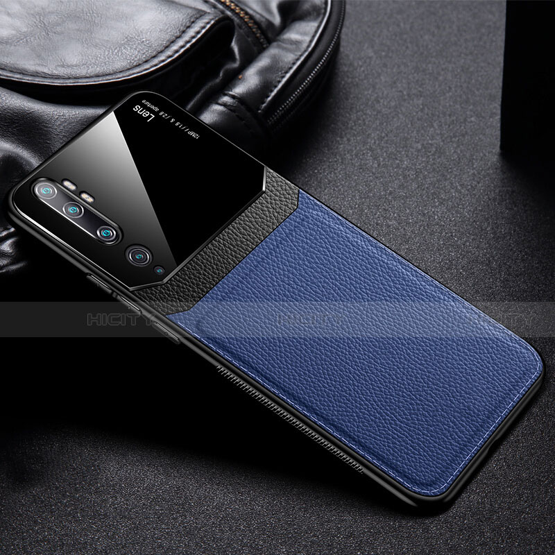 Coque Ultra Fine Silicone Souple 360 Degres Housse Etui C01 pour Xiaomi Mi Note 10 Pro Bleu Plus