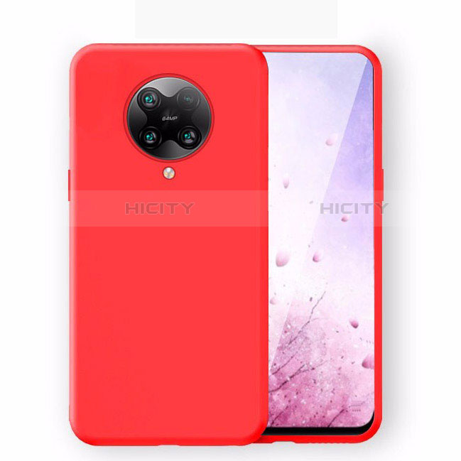 Coque Ultra Fine Silicone Souple 360 Degres Housse Etui C01 pour Xiaomi Poco F2 Pro Rouge Plus