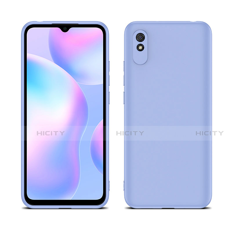 Coque Ultra Fine Silicone Souple 360 Degres Housse Etui C01 pour Xiaomi Redmi 9i Violet Clair Plus