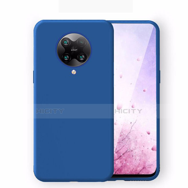 Coque Ultra Fine Silicone Souple 360 Degres Housse Etui C01 pour Xiaomi Redmi K30 Pro Zoom Bleu Plus