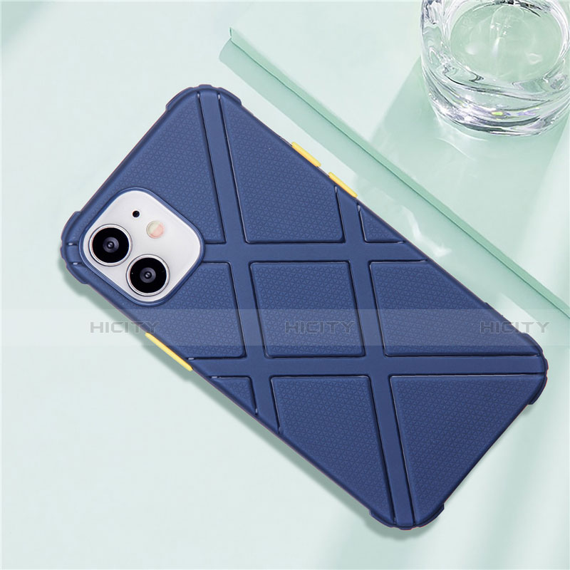 Coque Ultra Fine Silicone Souple 360 Degres Housse Etui C02 pour Apple iPhone 12 Plus