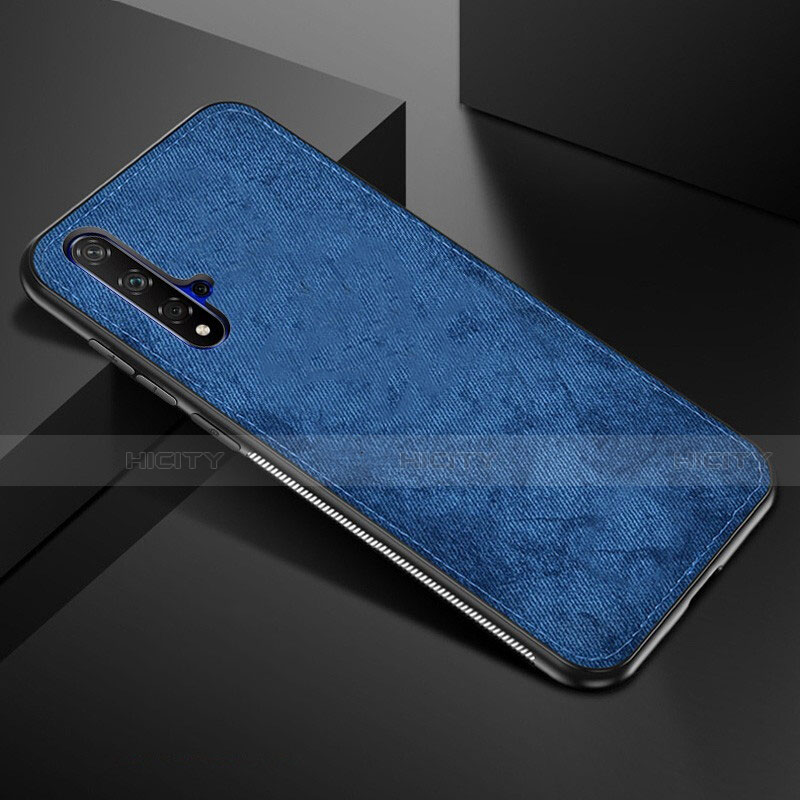 Coque Ultra Fine Silicone Souple 360 Degres Housse Etui C02 pour Huawei Honor 20 Bleu Plus