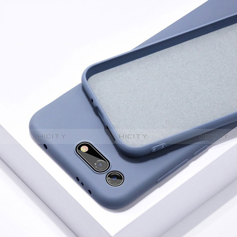 Coque Ultra Fine Silicone Souple 360 Degres Housse Etui C02 pour Huawei Honor V20 Bleu Plus