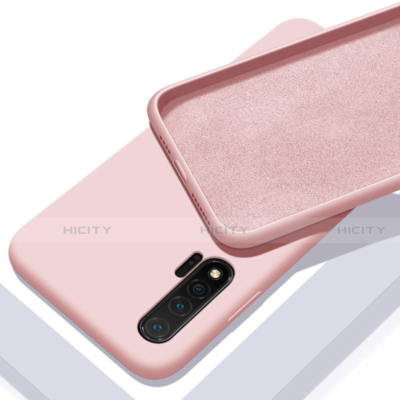 Coque Ultra Fine Silicone Souple 360 Degres Housse Etui C02 pour Huawei Nova 6 5G Rose Plus