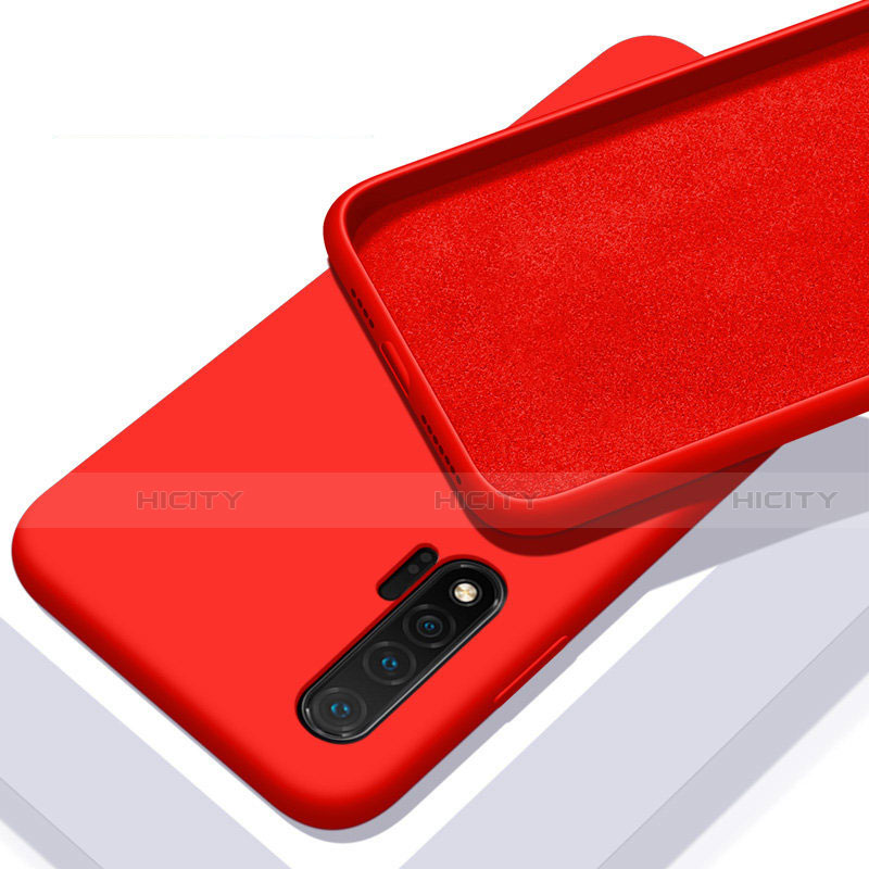 Coque Ultra Fine Silicone Souple 360 Degres Housse Etui C02 pour Huawei Nova 6 5G Rouge Plus