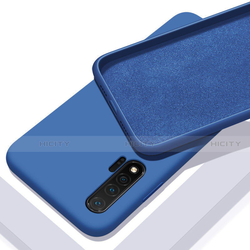 Coque Ultra Fine Silicone Souple 360 Degres Housse Etui C02 pour Huawei Nova 6 Bleu Plus