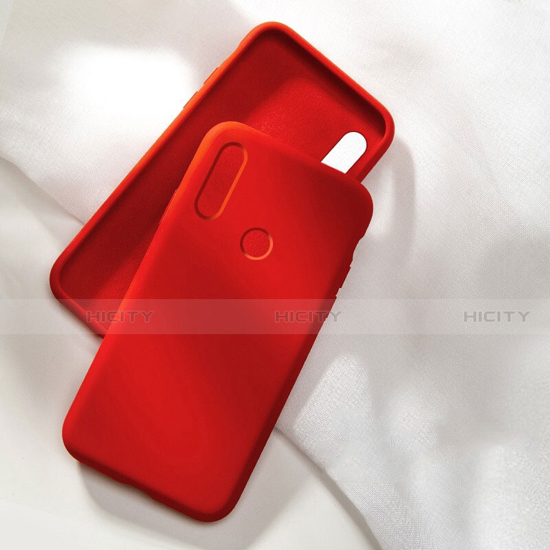 Coque Ultra Fine Silicone Souple 360 Degres Housse Etui C02 pour Huawei P Smart+ Plus (2019) Rouge Plus