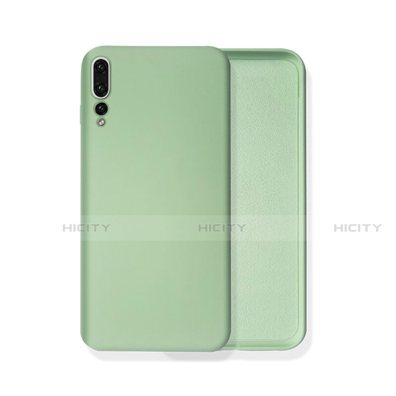 Coque Ultra Fine Silicone Souple 360 Degres Housse Etui C02 pour Huawei P20 Pro Vert Plus