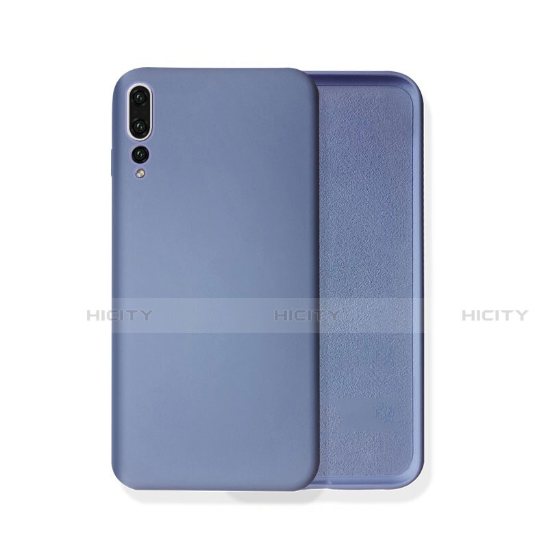 Coque Ultra Fine Silicone Souple 360 Degres Housse Etui C02 pour Huawei P20 Pro Violet Plus