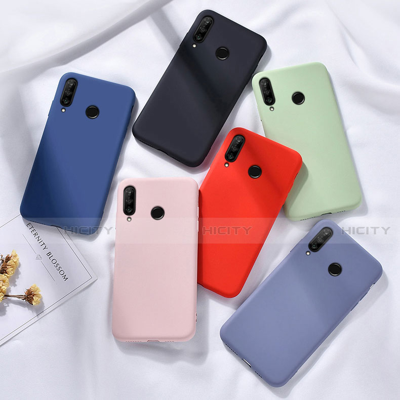 Coque Ultra Fine Silicone Souple 360 Degres Housse Etui C02 pour Huawei P30 Lite Plus