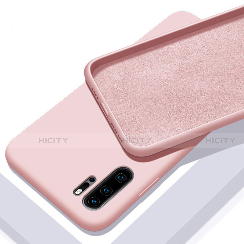 Coque Ultra Fine Silicone Souple 360 Degres Housse Etui C02 pour Huawei P30 Pro New Edition Rose Plus