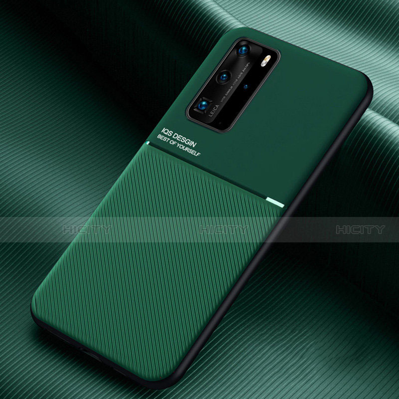 Coque Ultra Fine Silicone Souple 360 Degres Housse Etui C02 pour Huawei P40 Pro Vert Plus