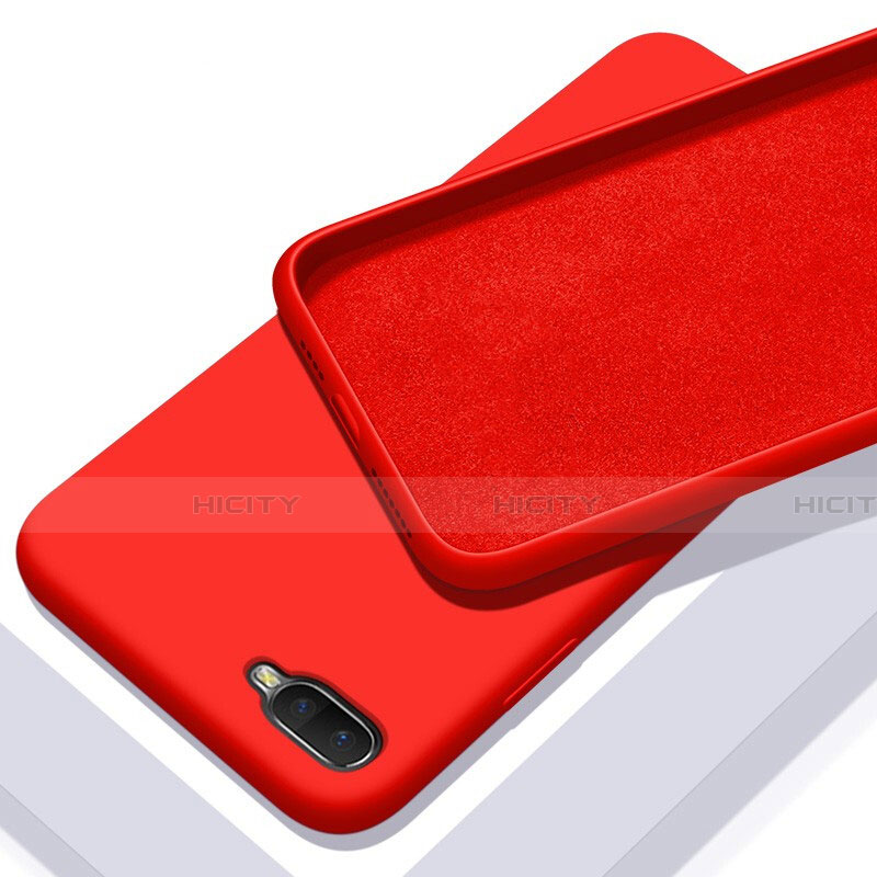 Coque Ultra Fine Silicone Souple 360 Degres Housse Etui C02 pour Oppo K1 Rouge Plus