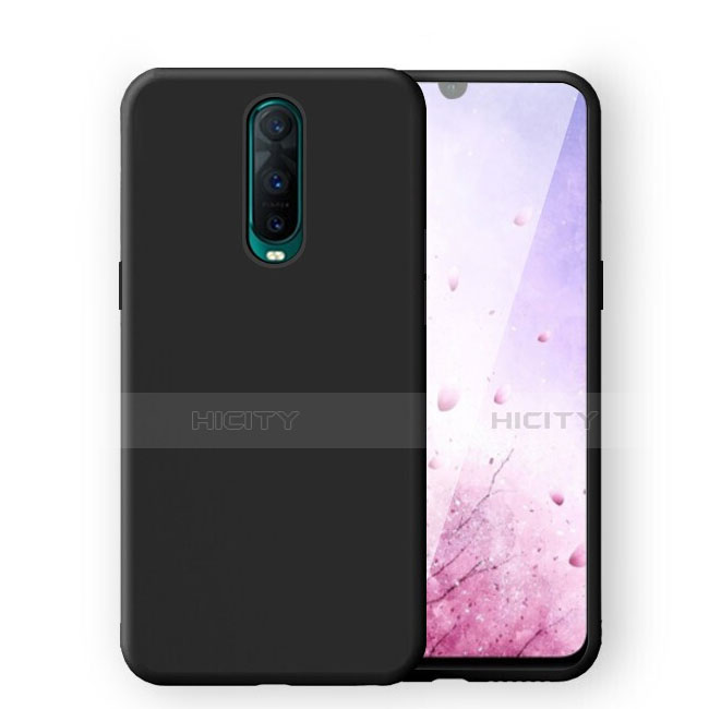 Coque Ultra Fine Silicone Souple 360 Degres Housse Etui C02 pour Oppo R17 Pro Noir Plus