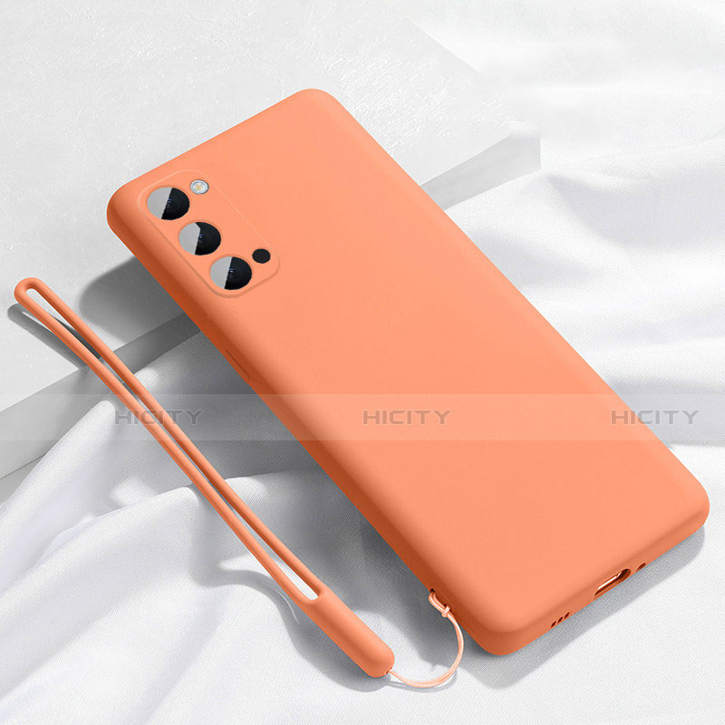 Coque Ultra Fine Silicone Souple 360 Degres Housse Etui C02 pour Oppo Reno4 Pro 5G Plus