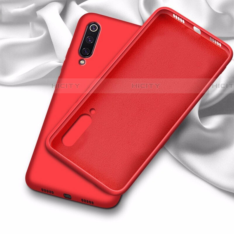 Coque Ultra Fine Silicone Souple 360 Degres Housse Etui C02 pour Samsung Galaxy A70 Rouge Plus