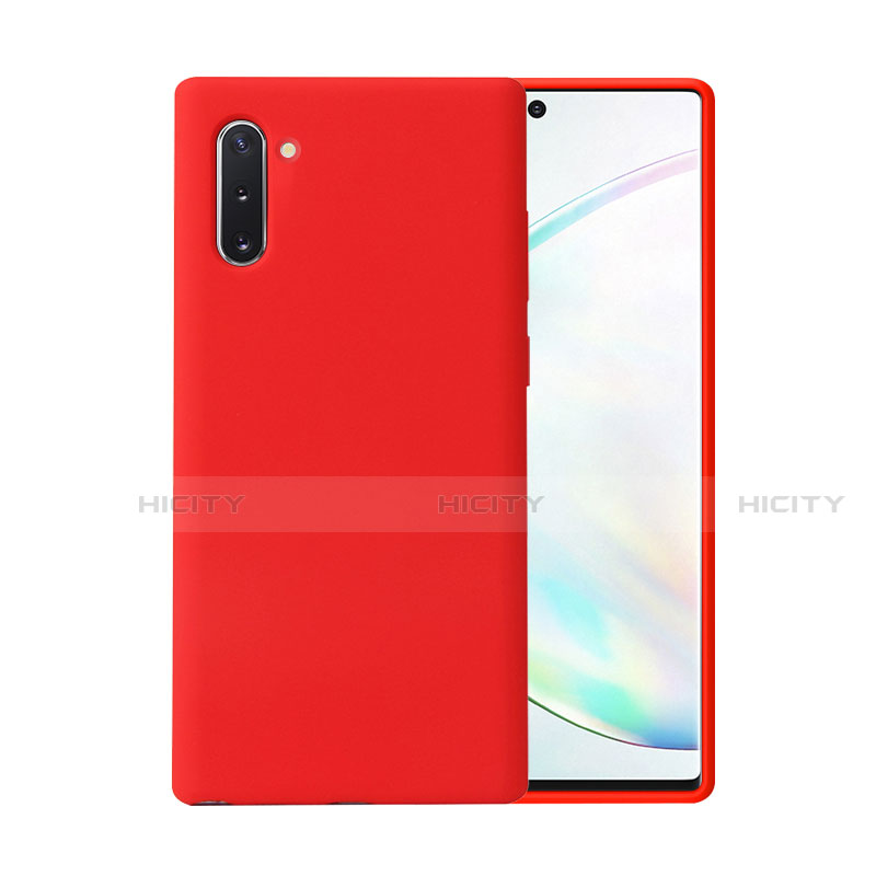 Coque Ultra Fine Silicone Souple 360 Degres Housse Etui C02 pour Samsung Galaxy Note 10 5G Rouge Plus