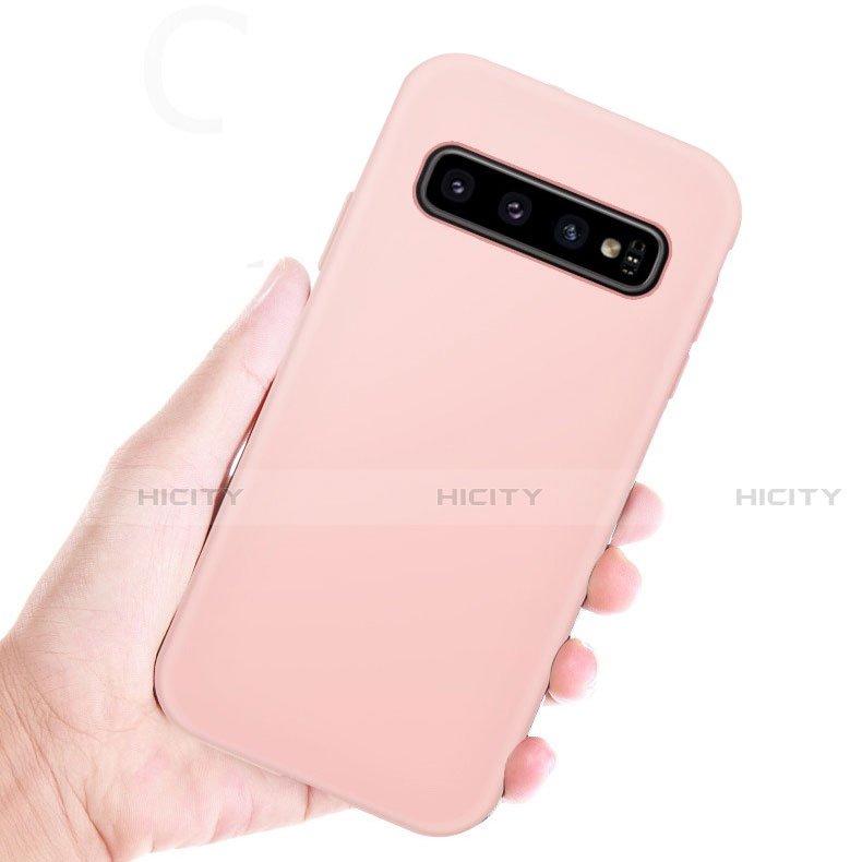 Coque Ultra Fine Silicone Souple 360 Degres Housse Etui C02 pour Samsung Galaxy S10 Plus