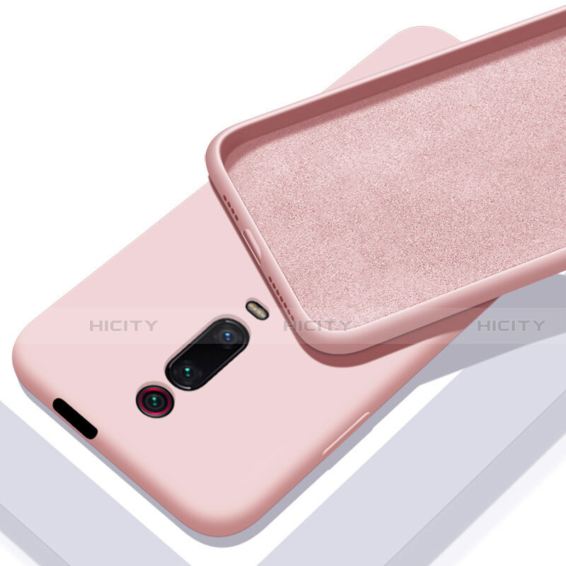 Coque Ultra Fine Silicone Souple 360 Degres Housse Etui C02 pour Xiaomi Mi 9T Pro Rose Plus