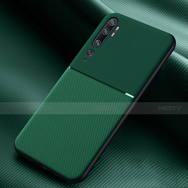 Coque Ultra Fine Silicone Souple 360 Degres Housse Etui C02 pour Xiaomi Mi Note 10 Vert Plus