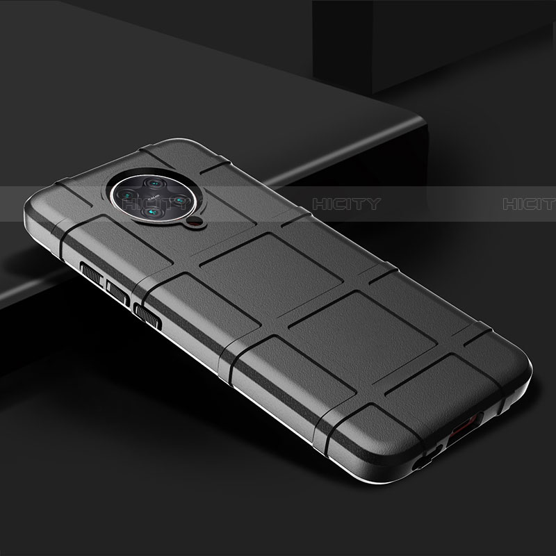 Coque Ultra Fine Silicone Souple 360 Degres Housse Etui C02 pour Xiaomi Poco F2 Pro Noir Plus