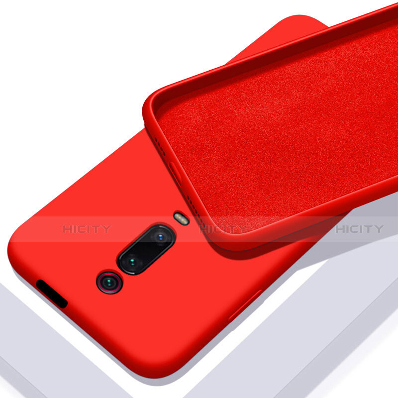 Coque Ultra Fine Silicone Souple 360 Degres Housse Etui C02 pour Xiaomi Redmi K20 Rouge Plus