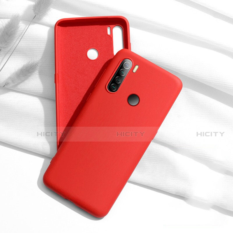 Coque Ultra Fine Silicone Souple 360 Degres Housse Etui C02 pour Xiaomi Redmi Note 8T Rouge Plus