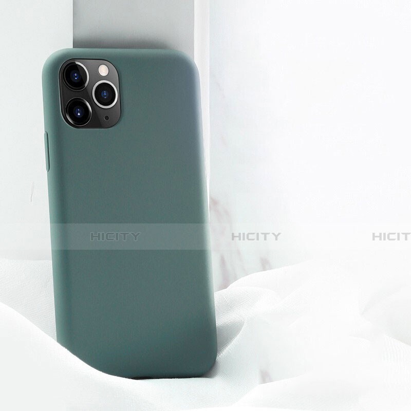 Coque Ultra Fine Silicone Souple 360 Degres Housse Etui C03 pour Apple iPhone 11 Pro Gris Plus