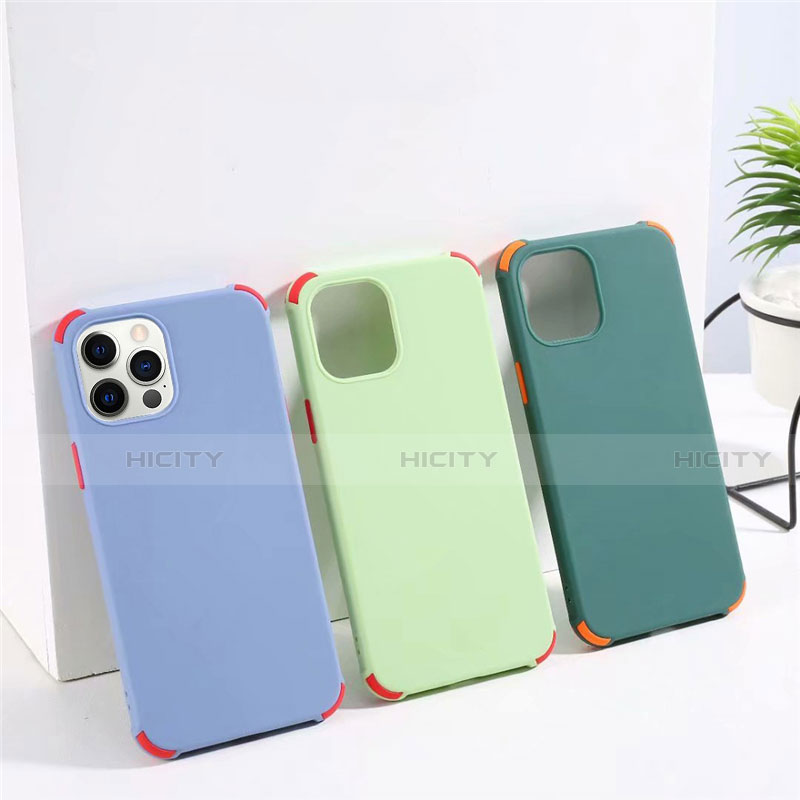 Coque Ultra Fine Silicone Souple 360 Degres Housse Etui C03 pour Apple iPhone 12 Pro Max Plus