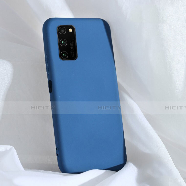 Coque Ultra Fine Silicone Souple 360 Degres Housse Etui C03 pour Huawei Honor V30 5G Bleu Plus