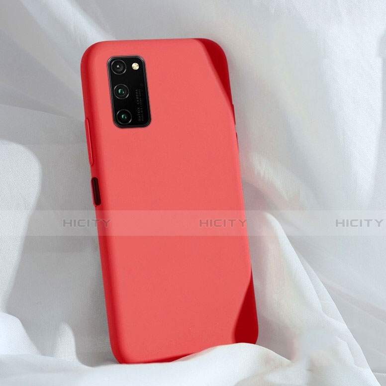 Coque Ultra Fine Silicone Souple 360 Degres Housse Etui C03 pour Huawei Honor V30 5G Rouge Plus