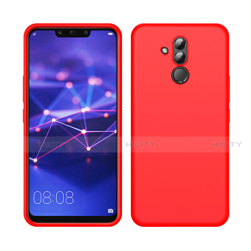 Coque Ultra Fine Silicone Souple 360 Degres Housse Etui C03 pour Huawei Mate 20 Lite Rouge Plus