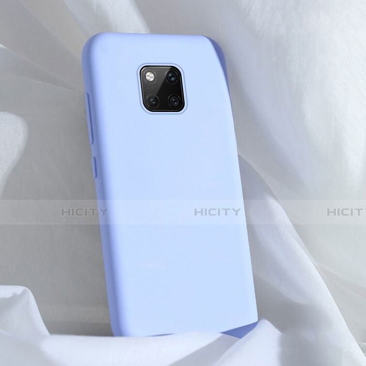 Coque Ultra Fine Silicone Souple 360 Degres Housse Etui C03 pour Huawei Mate 20 Pro Bleu Ciel Plus