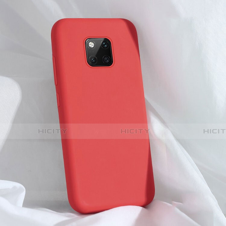 Coque Ultra Fine Silicone Souple 360 Degres Housse Etui C03 pour Huawei Mate 20 Pro Rouge Plus