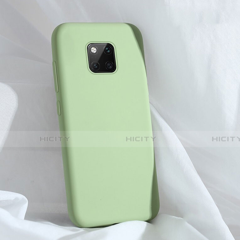 Coque Ultra Fine Silicone Souple 360 Degres Housse Etui C03 pour Huawei Mate 20 Pro Vert Plus