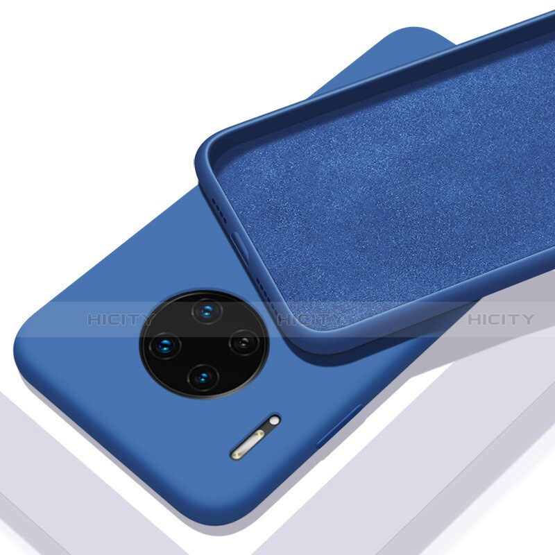 Coque Ultra Fine Silicone Souple 360 Degres Housse Etui C03 pour Huawei Mate 30 Bleu Plus