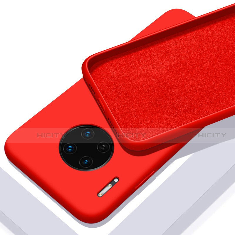 Coque Ultra Fine Silicone Souple 360 Degres Housse Etui C03 pour Huawei Mate 30 Pro 5G Rouge Plus