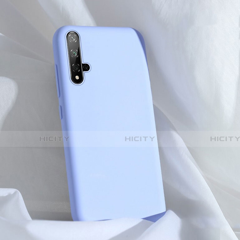 Coque Ultra Fine Silicone Souple 360 Degres Housse Etui C03 pour Huawei Nova 5 Bleu Ciel Plus